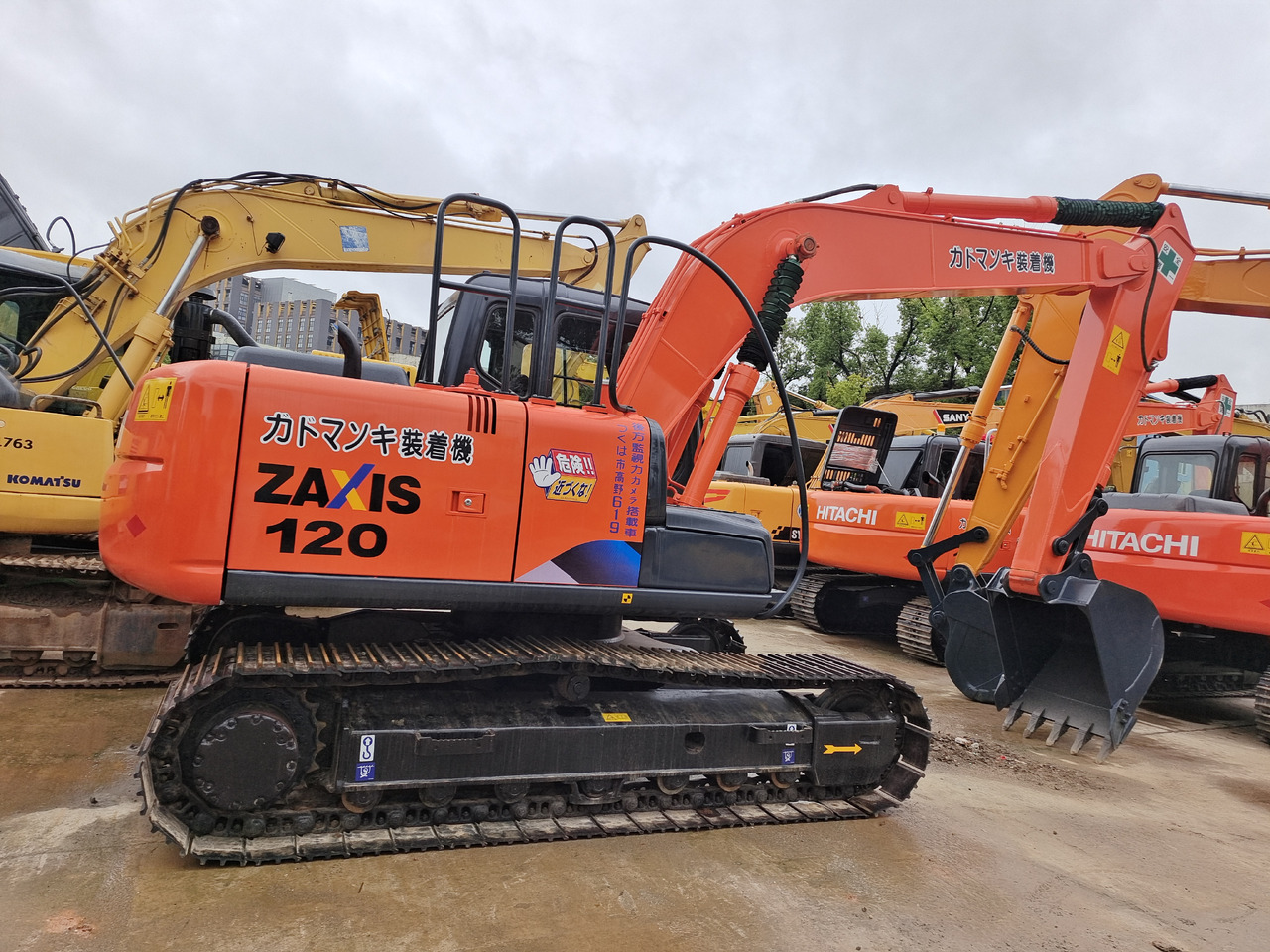 HITACHI ZX120 - Crawler excavator: picture 2 HITACHI ZX120 - Crawler excavator: picture 2
