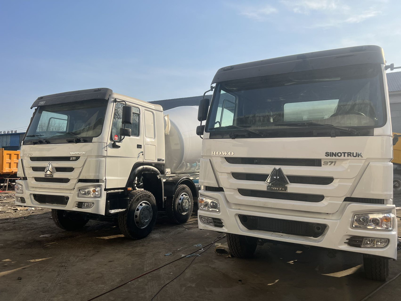 SINOTRUK HOWO 371 16 CBM 8*4 12 Tires - Concrete mixer truck: picture 2 SINOTRUK HOWO 371 16 CBM 8*4 12 Tires - Concrete mixer truck: picture 2