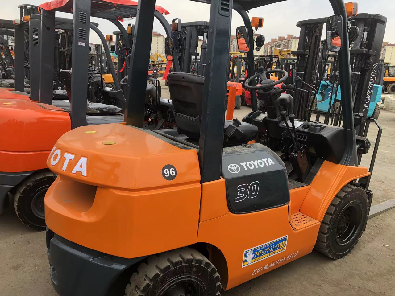 TOYOTA FD 30 - Diesel forklift: picture 4 TOYOTA FD 30 - Diesel forklift: picture 4
