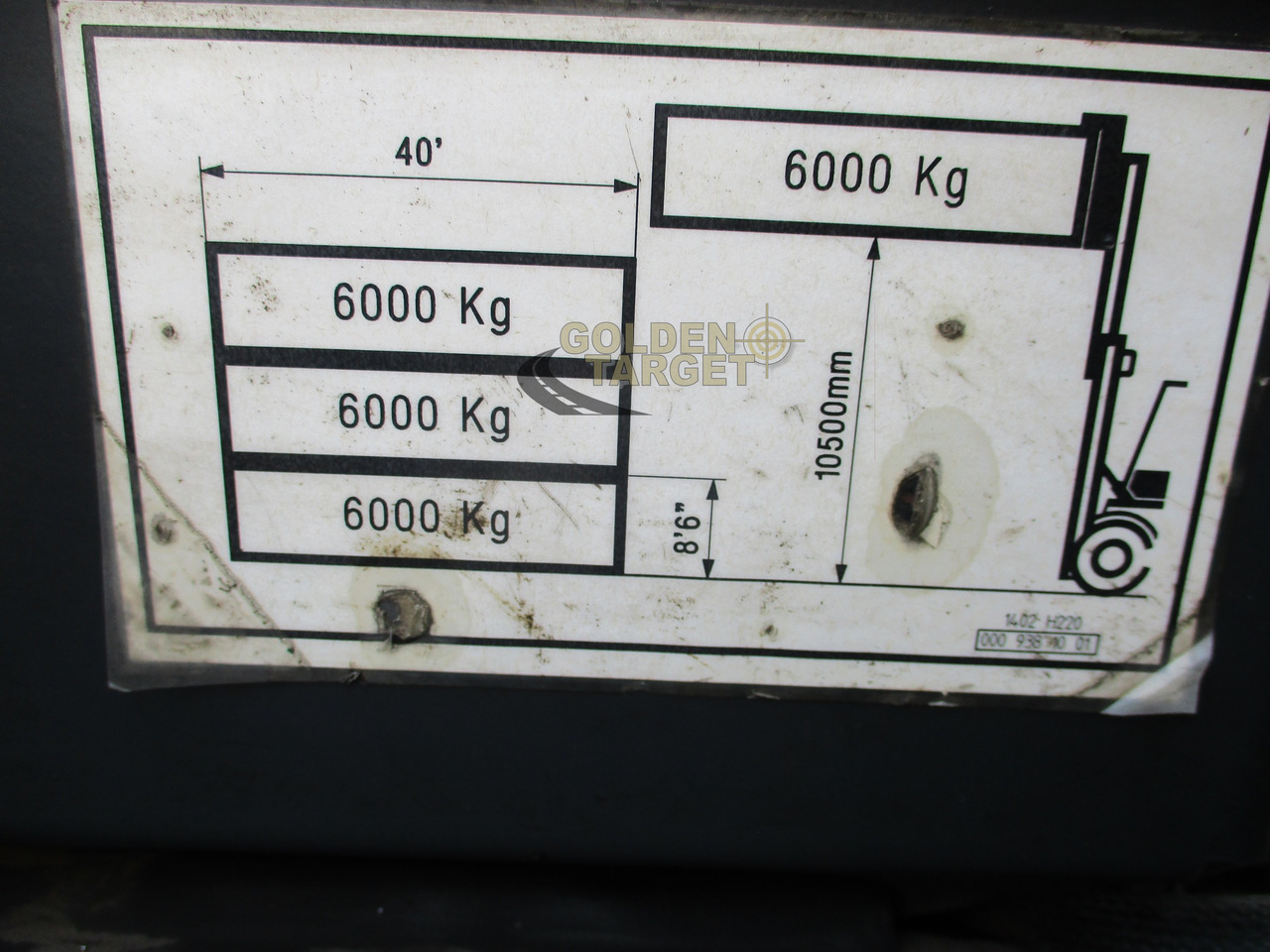 Container handler Linde H220 Container Handler: picture 12