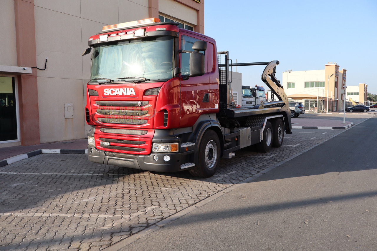 SCANIA R480 6x2 Double Skip Loader - Skip loader truck: picture 2 SCANIA R480 6x2 Double Skip Loader - Skip loader truck: picture 2