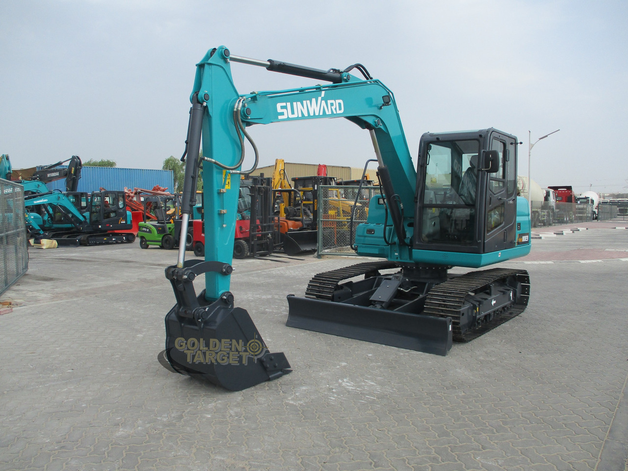 SUNWARD SWE80E9 Mini Hydraulic Excavator - Mini excavator: picture 2 SUNWARD SWE80E9 Mini Hydraulic Excavator - Mini excavator: picture 2