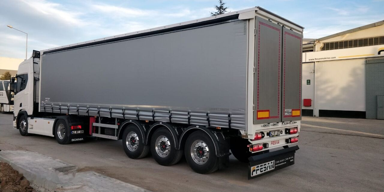 Fesan NEW CURTAINSIDER FE-TEN-03 - Curtainsider semi-trailer: picture 2 Fesan NEW CURTAINSIDER FE-TEN-03 - Curtainsider semi-trailer: picture 2