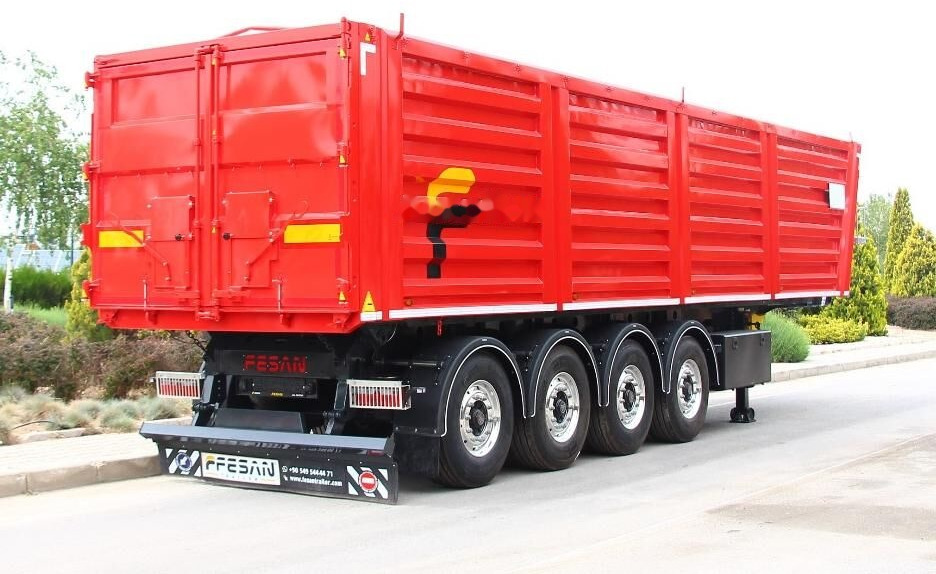 Fesan ZERNOVOZ GRAIN HARDOX REAR TIPPER - Tipper semi-trailer: picture 1 Fesan ZERNOVOZ GRAIN HARDOX REAR TIPPER - Tipper semi-trailer: picture 1