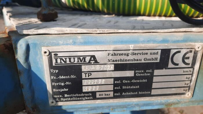 Inuma Aufbauspritze IUAS 2024 - Tractor mounted sprayer: picture 3 Inuma Aufbauspritze IUAS 2024 - Tractor mounted sprayer: picture 3