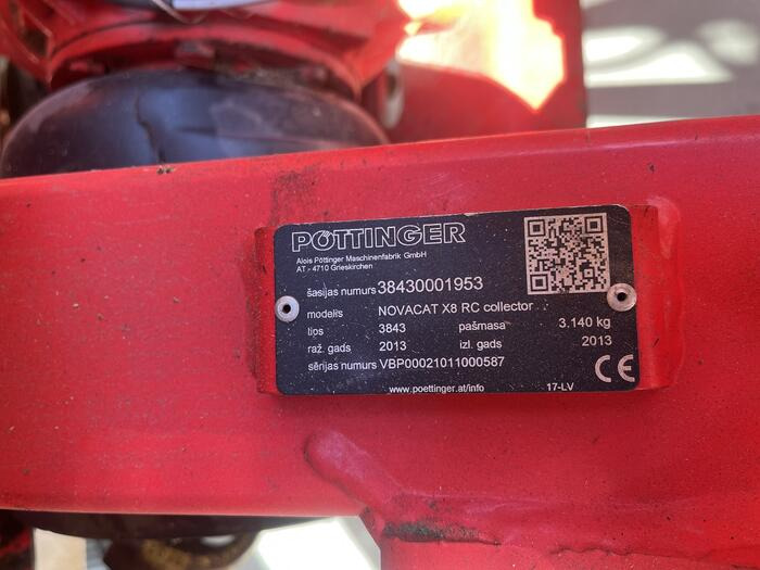 Mower Pöttinger NovaCat X 8 RC: picture 7
