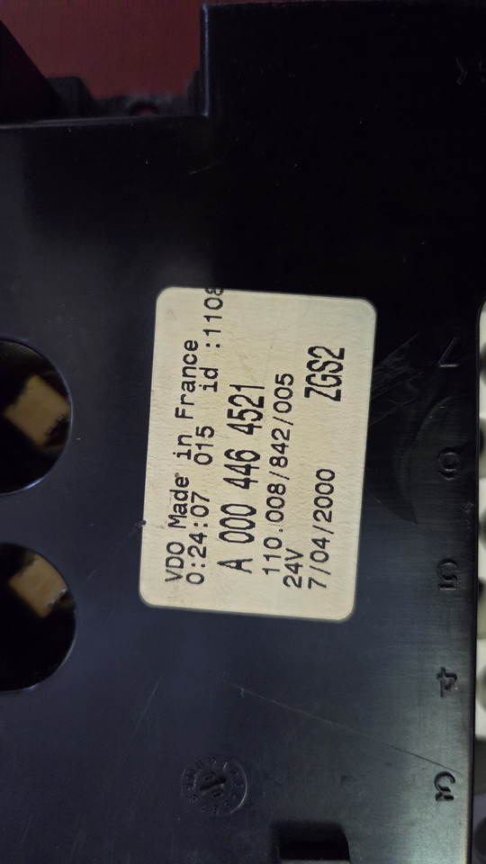 MERCEDES-BENZ ATEGO 1 - Dashboard: picture 4 MERCEDES-BENZ ATEGO 1 - Dashboard: picture 4