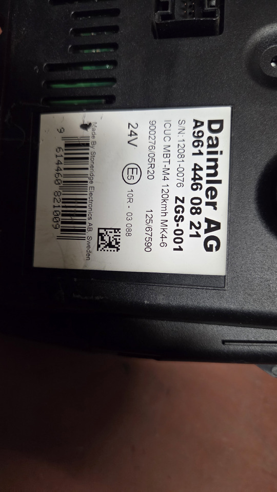 Dashboard for Truck MERCEDES-BENZ INSTRUMENT PANEL ACTROS  ATEGO EURO 6: picture 13