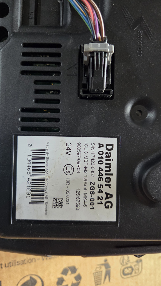 Dashboard for Truck MERCEDES-BENZ INSTRUMENT PANEL ACTROS  ATEGO EURO 6: picture 11