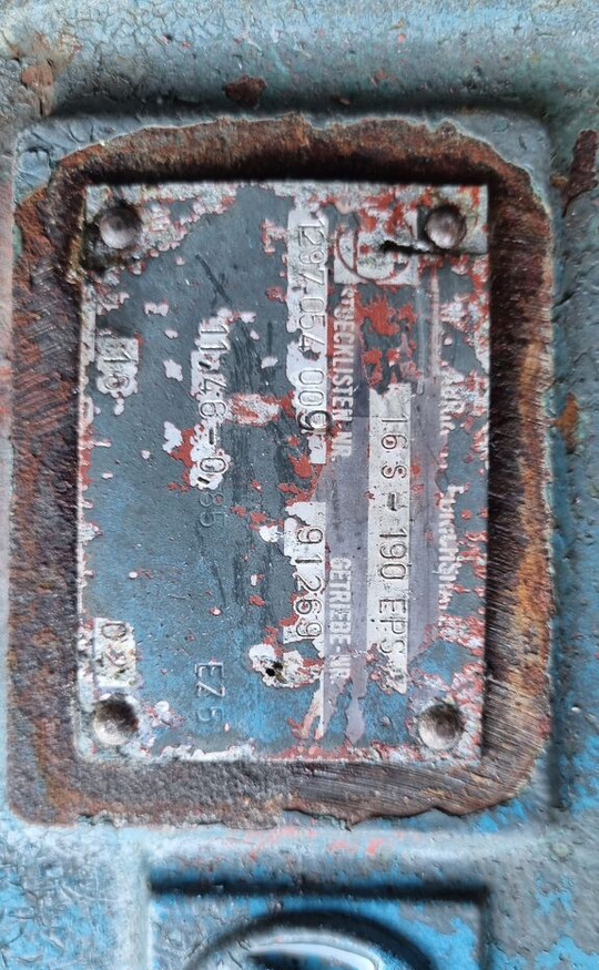 ZF 16 S-190 EPS Mercedes-Benz MB - Gearbox for Truck: picture 3 ZF 16 S-190 EPS Mercedes-Benz MB - Gearbox for Truck: picture 3