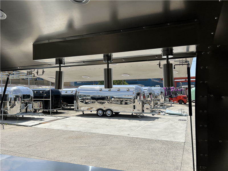 Food trailer for transportation of food European Food Truck Crepe,Burger,Grilled Sausage,Lángos Food Trailer: picture 18