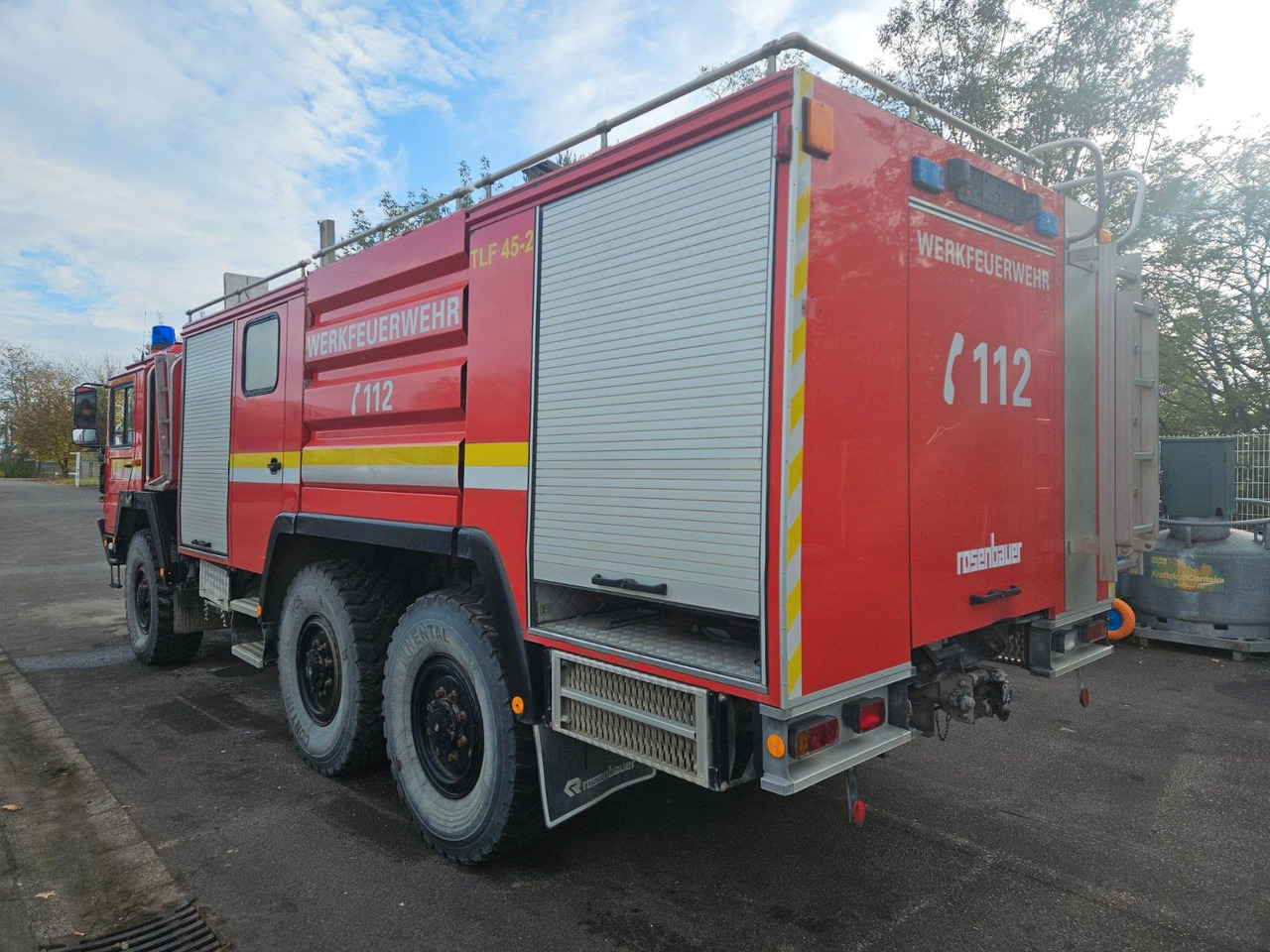 MAN KAT 6x6 Tanklöschfahrzeug - Tanker truck: picture 4 MAN KAT 6x6 Tanklöschfahrzeug - Tanker truck: picture 4