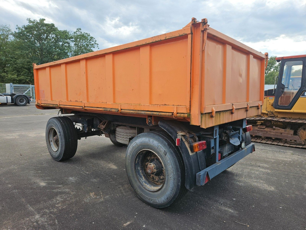 Tebbe ZK 180 Dreiseitenkipper - Tipper trailer: picture 1 Tebbe ZK 180 Dreiseitenkipper - Tipper trailer: picture 1