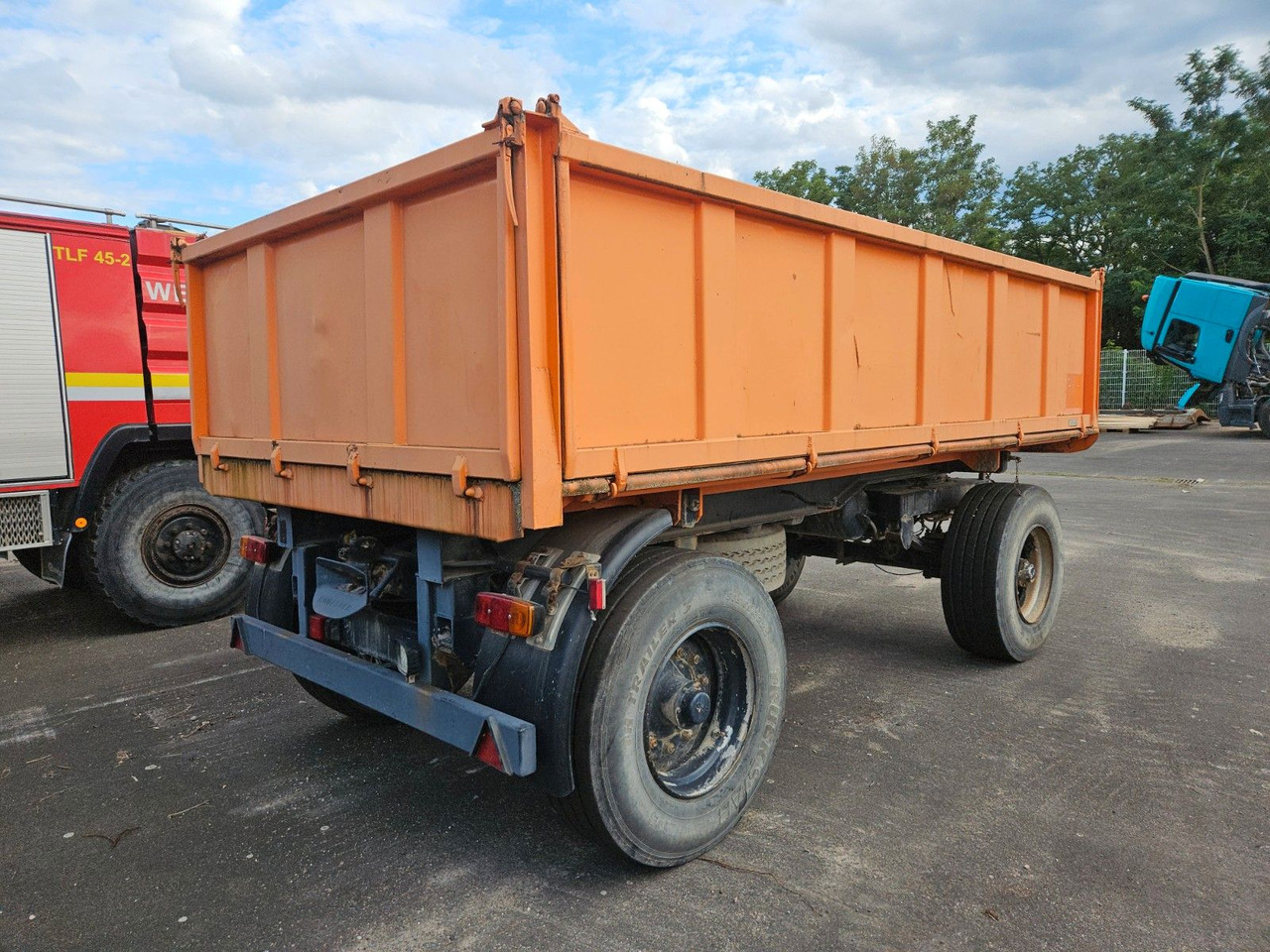 Tebbe ZK 180 Dreiseitenkipper - Tipper trailer: picture 3 Tebbe ZK 180 Dreiseitenkipper - Tipper trailer: picture 3