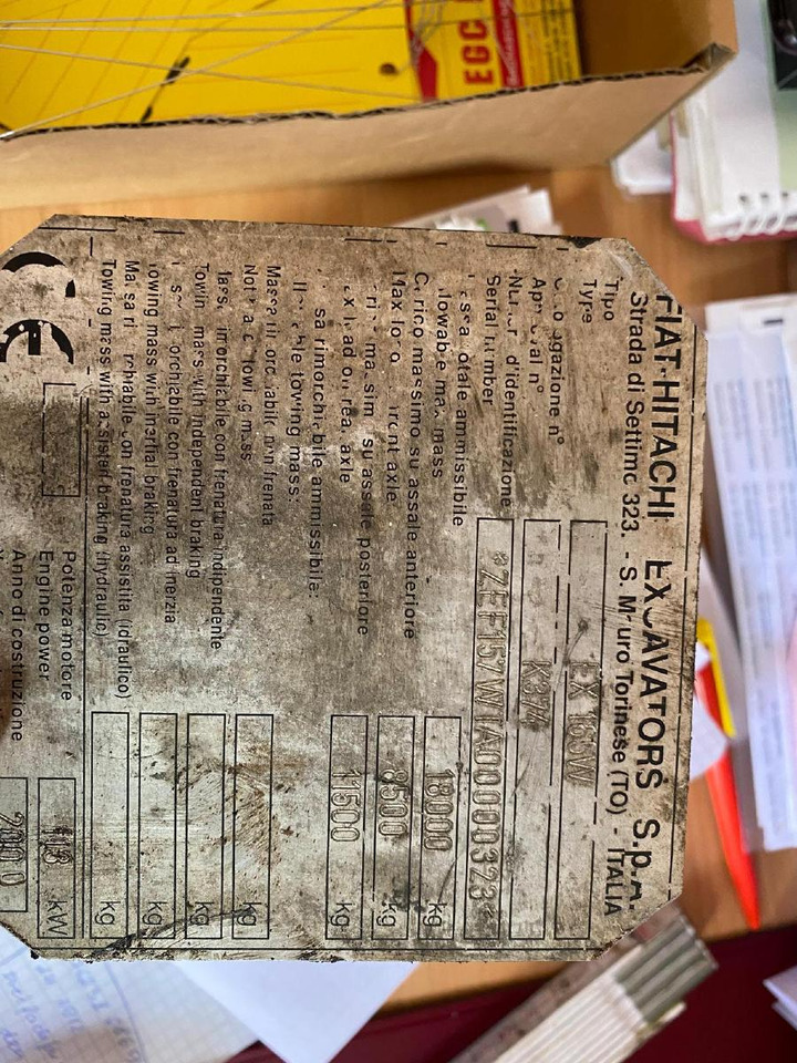 Axle and parts for Construction machinery Hitachi EX 165 , Spicer Hurth: picture 10 Axle and parts for Construction machinery Hitachi EX 165 , Spicer Hurth: picture 10