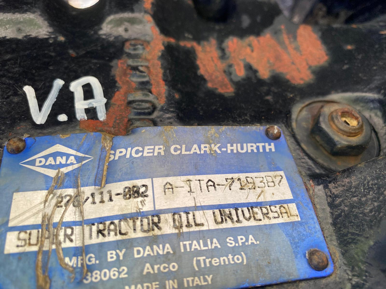 Axle and parts for Construction machinery Hitachi EX 165 , Spicer Hurth: picture 9 Axle and parts for Construction machinery Hitachi EX 165 , Spicer Hurth: picture 9