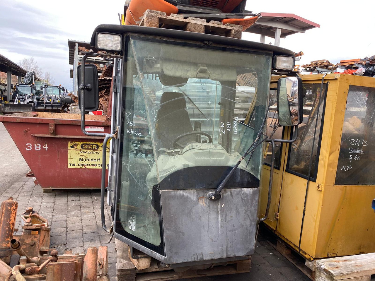 Hitachi ZW 150 - Cab for Excavator: picture 3 Hitachi ZW 150 - Cab for Excavator: picture 3