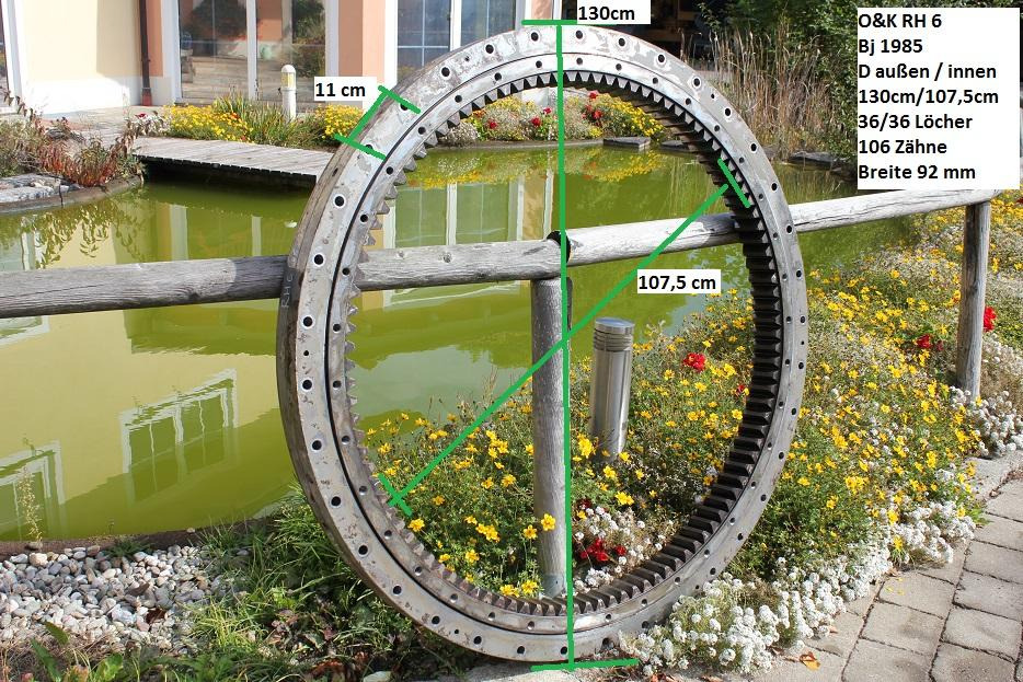 O&K RH 6 - Slewing ring for Construction machinery: picture 3 O&K RH 6 - Slewing ring for Construction machinery: picture 3