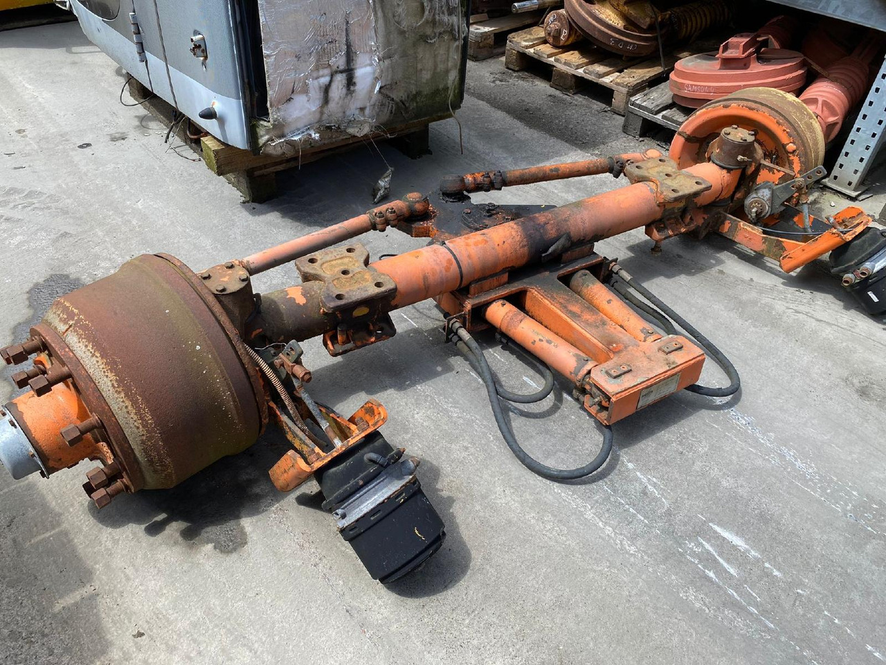 SAT SAF RS 11242 - Axle and parts for Construction machinery: picture 5 SAT SAF RS 11242 - Axle and parts for Construction machinery: picture 5