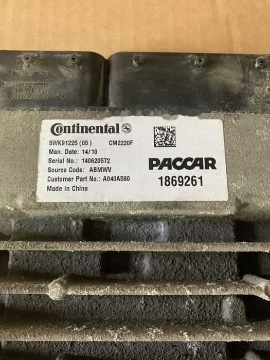 Continental Sterownik Moduł Katalizatora EAS 1869261 DAF XF 106 Euro 6, oryginał Paccar Continental 1869261 truck - ECU for Truck: picture 2 Continental Sterownik Moduł Katalizatora EAS 1869261 DAF XF 106 Euro 6, oryginał Paccar Continental 1869261 truck - ECU for Truck: picture 2