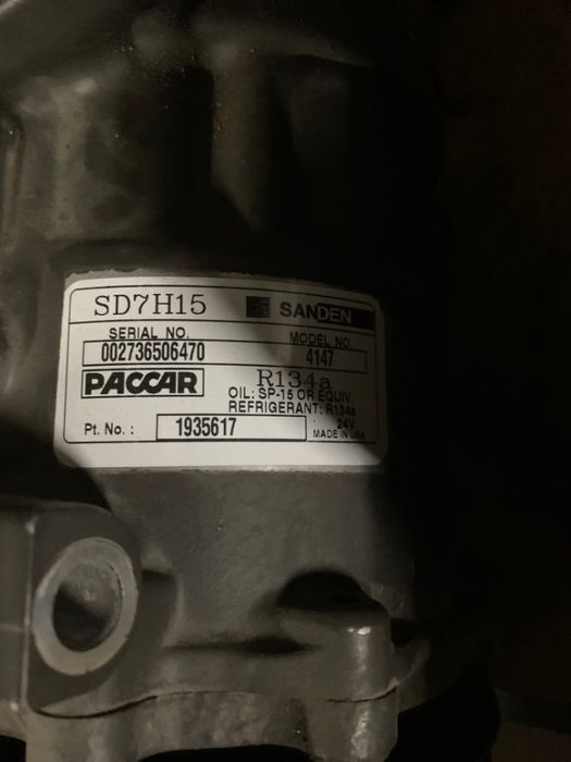 Volvo 24V U4134 Hurt Regeneracja SD7H15 - AC compressor for Truck: picture 3 Volvo 24V U4134 Hurt Regeneracja SD7H15 - AC compressor for Truck: picture 3