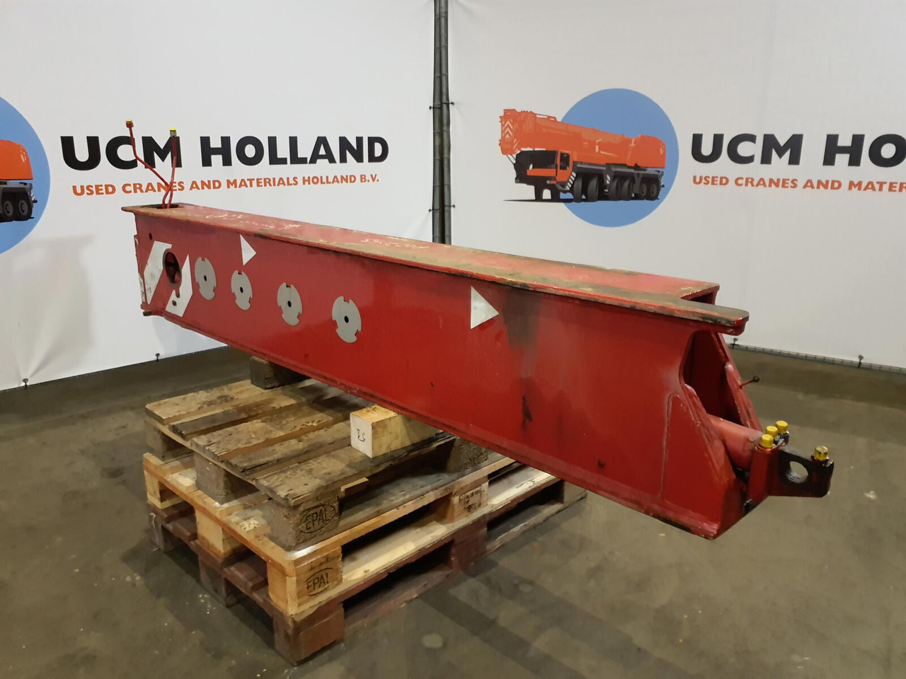 FAUN ATF 50G-3 outrigger beam rear - Suspension for Crane: picture 3 FAUN ATF 50G-3 outrigger beam rear - Suspension for Crane: picture 3