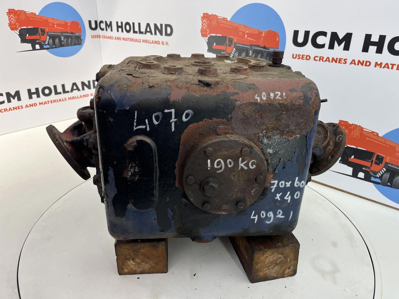 Krupp KMK 4070 diff box - Differential gear for Mobile crane: picture 2 Krupp KMK 4070 diff box - Differential gear for Mobile crane: picture 2