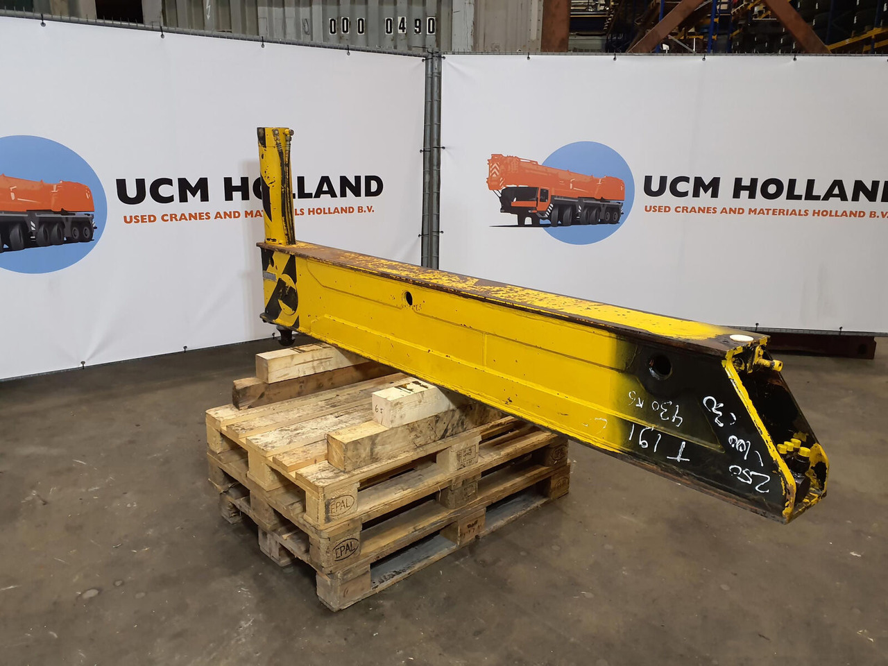 Liebherr LTM 1050-1 sliding beam rear complete - Suspension for Mobile crane: picture 4 Liebherr LTM 1050-1 sliding beam rear complete - Suspension for Mobile crane: picture 4