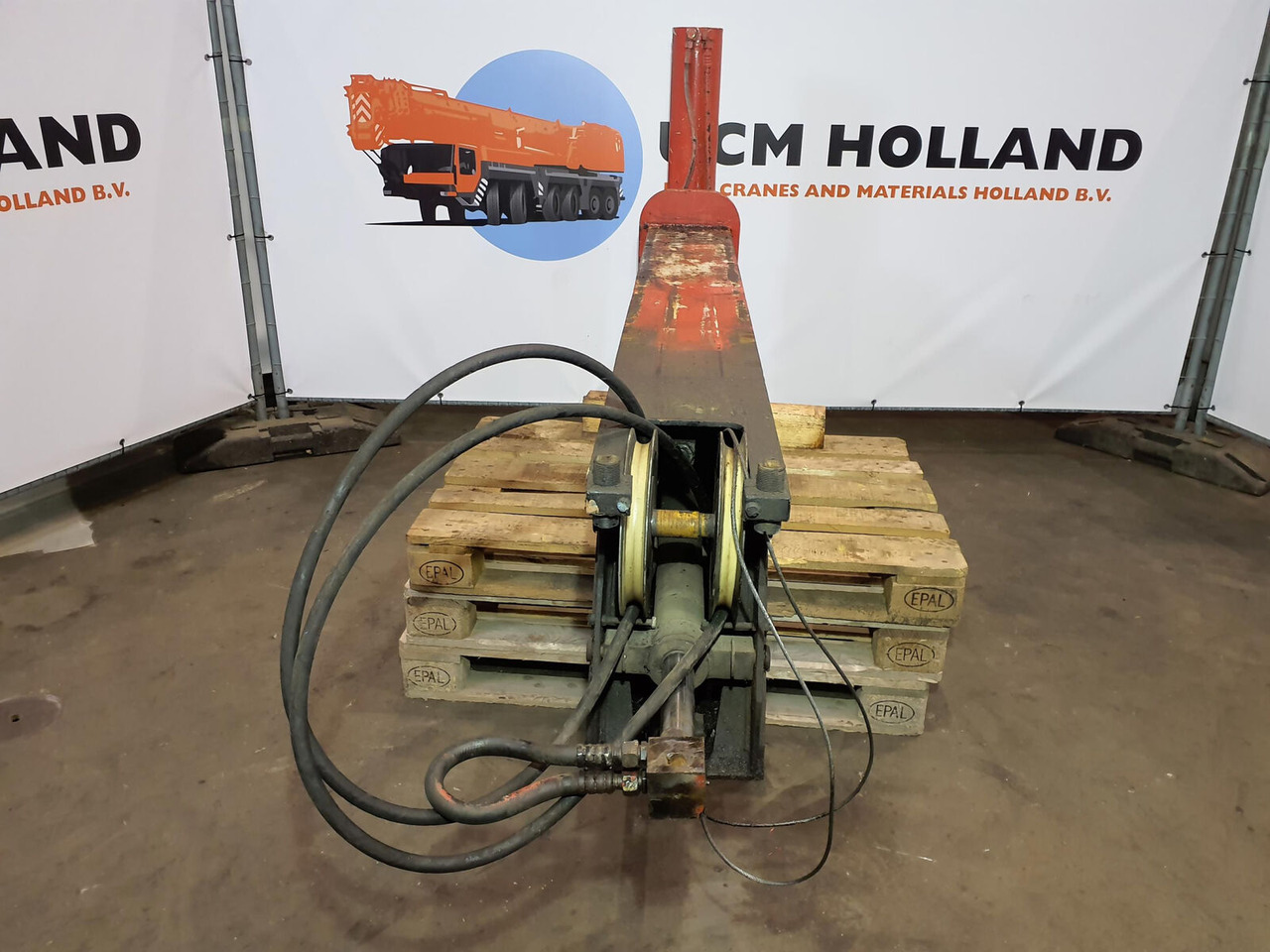 Suspension for Mobile crane Liebherr LTM 1050 sliding beam complete front: picture 6