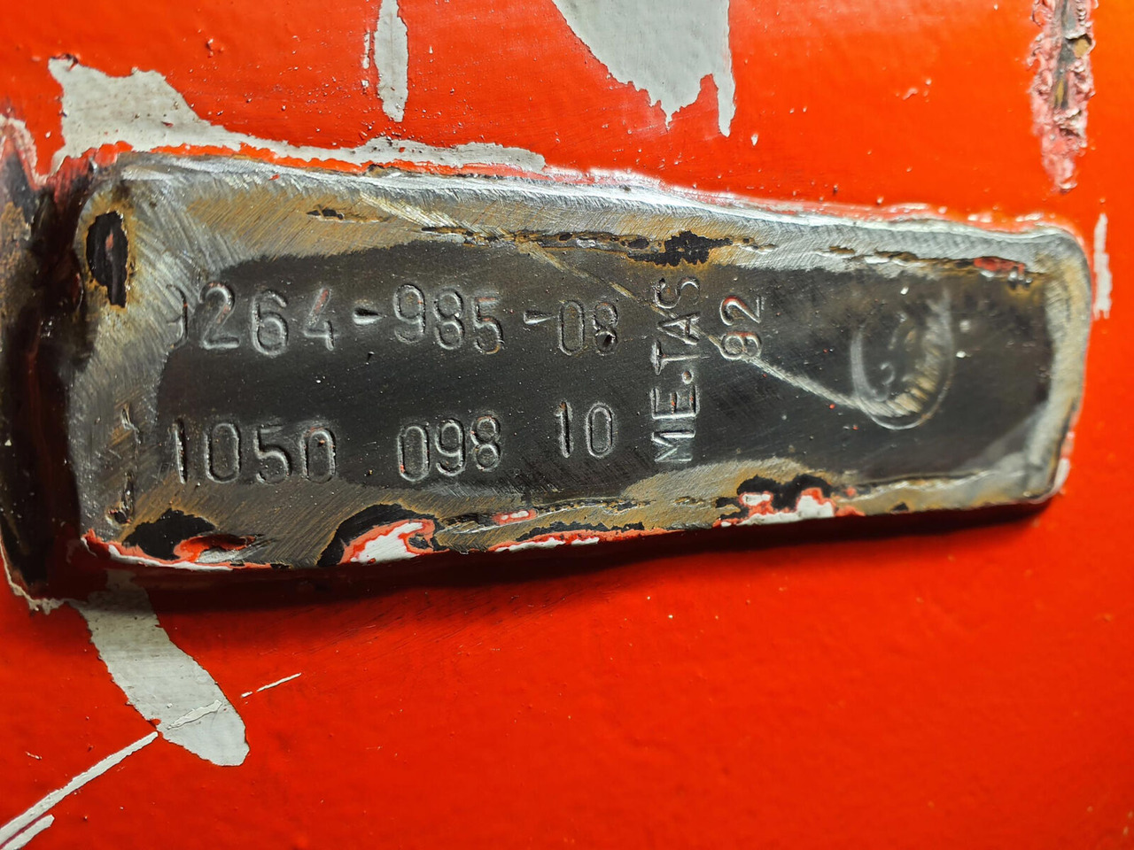 Suspension for Mobile crane Liebherr LTM 1050 sliding beam complete front: picture 9