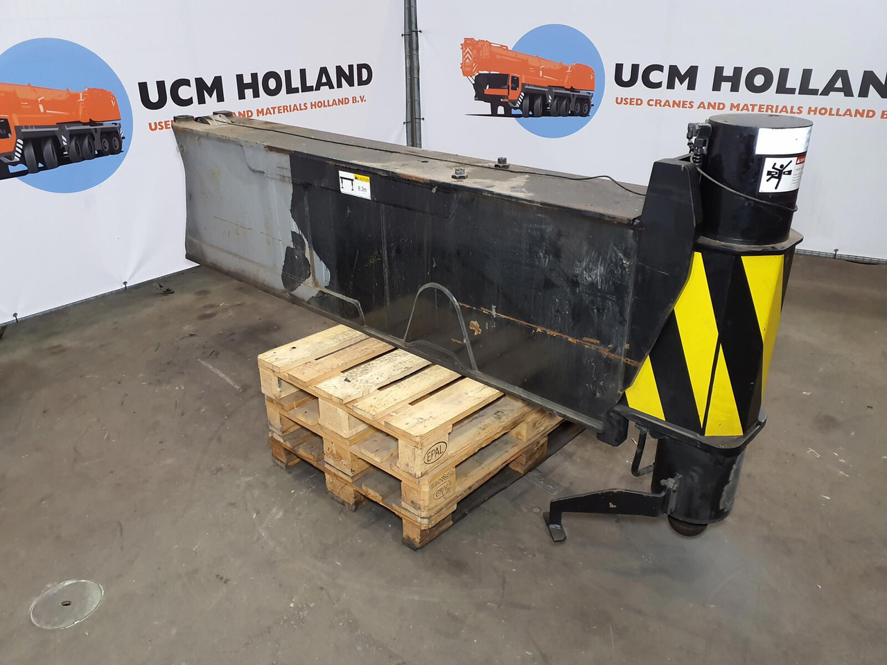 Liebherr LTM 1200/1 sliding beam rear pre assembled - Suspension for Crane: picture 1 Liebherr LTM 1200/1 sliding beam rear pre assembled - Suspension for Crane: picture 1