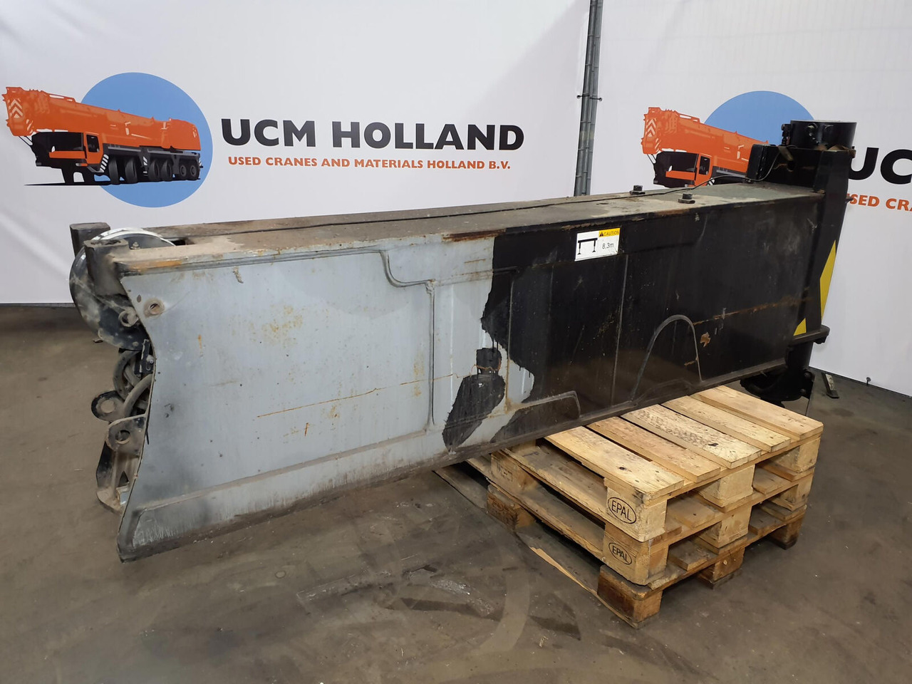 Liebherr LTM 1200/1 sliding beam rear pre assembled - Suspension for Crane: picture 4 Liebherr LTM 1200/1 sliding beam rear pre assembled - Suspension for Crane: picture 4