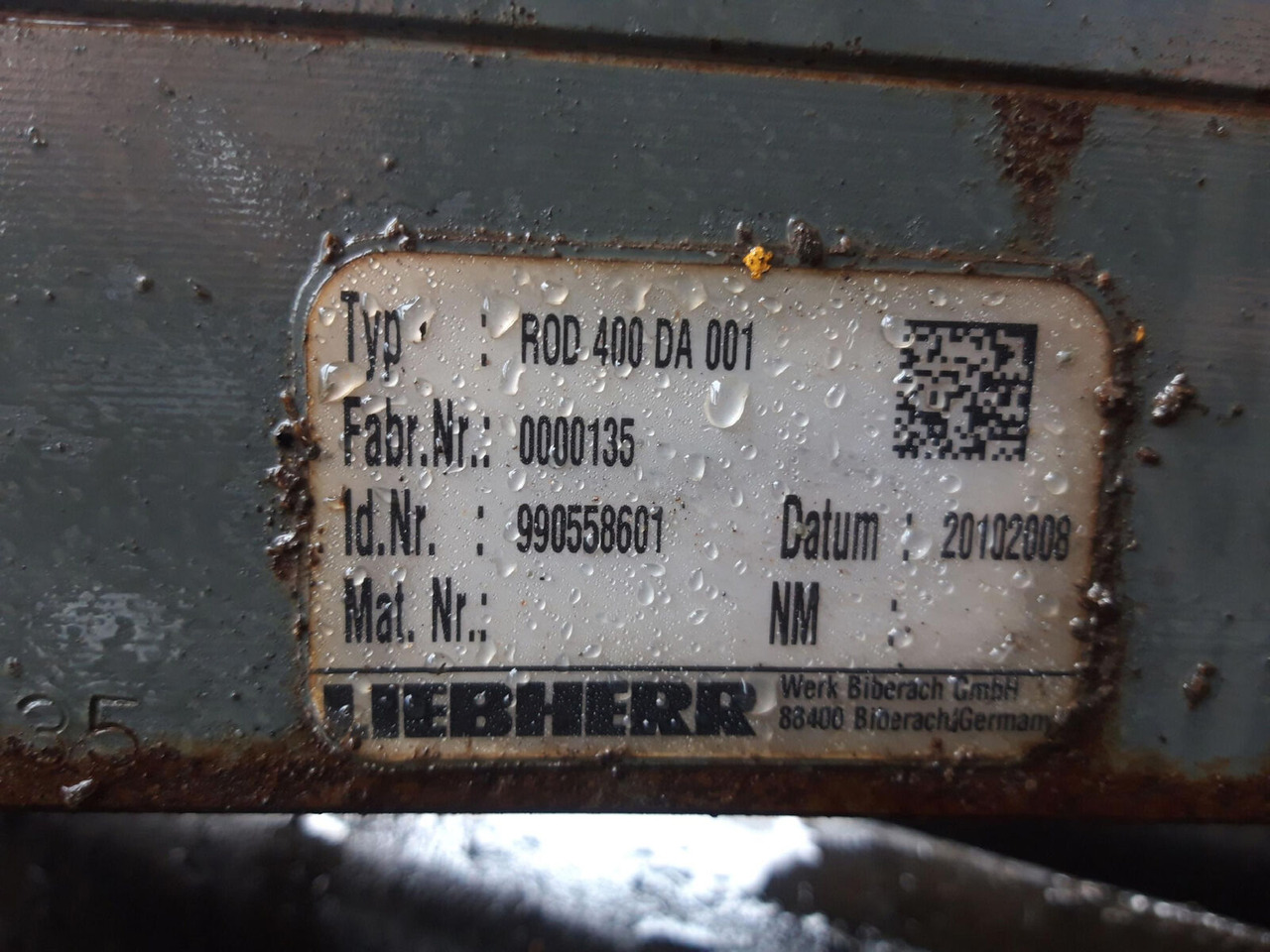 Liebherr LTM 1200 slewing ring - Slewing ring for Mobile crane: picture 3 Liebherr LTM 1200 slewing ring - Slewing ring for Mobile crane: picture 3