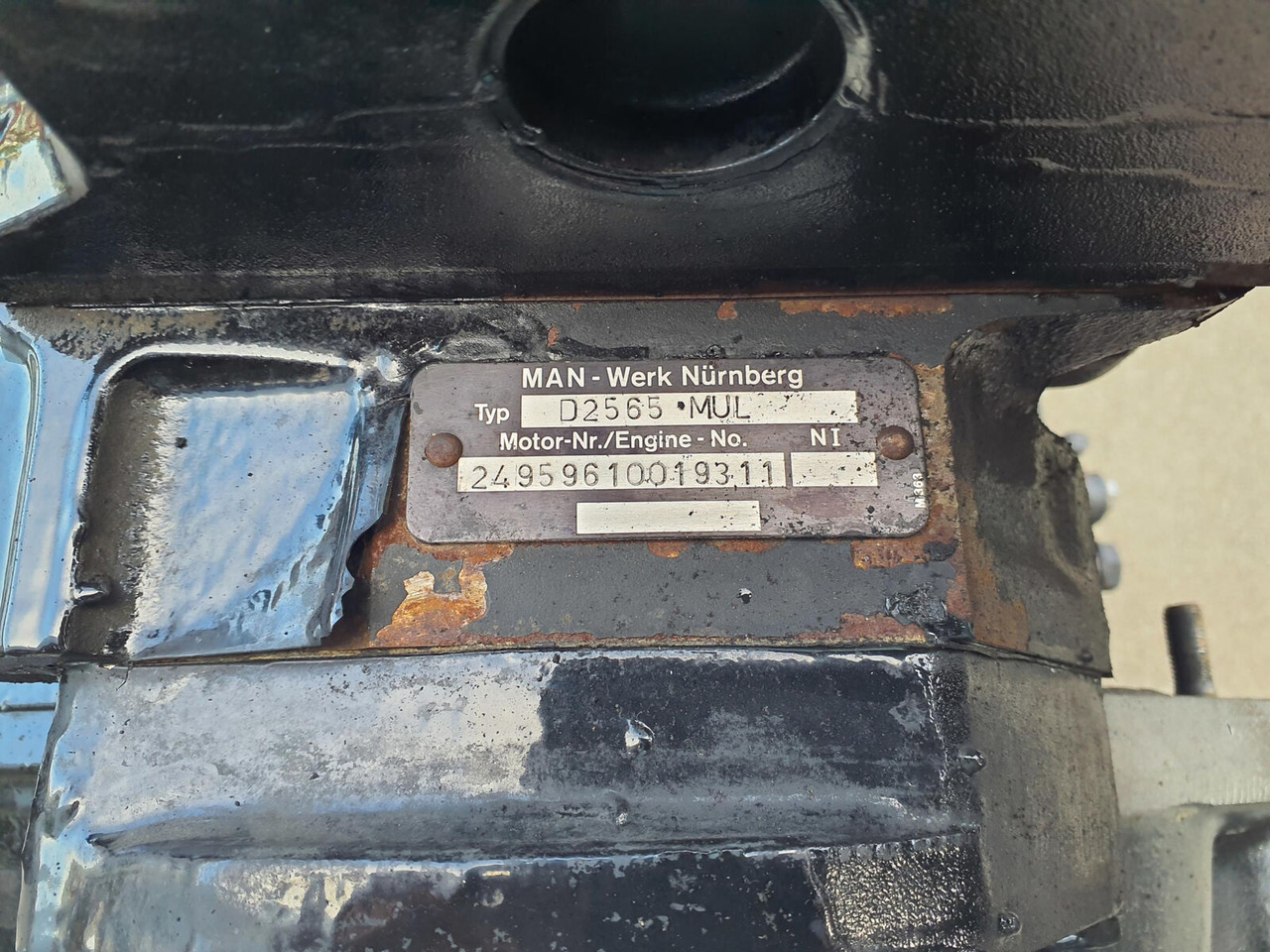 MAN MAN D2565 MUL - Engine for Mobile crane: picture 5 MAN MAN D2565 MUL - Engine for Mobile crane: picture 5