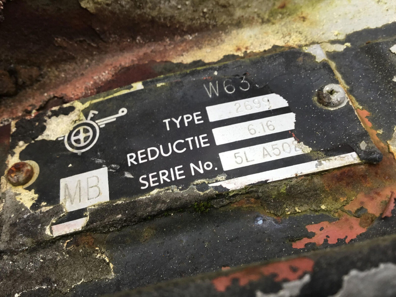 Spierings SK 477 axle 3 - Axle and parts for Mobile crane: picture 4 Spierings SK 477 axle 3 - Axle and parts for Mobile crane: picture 4