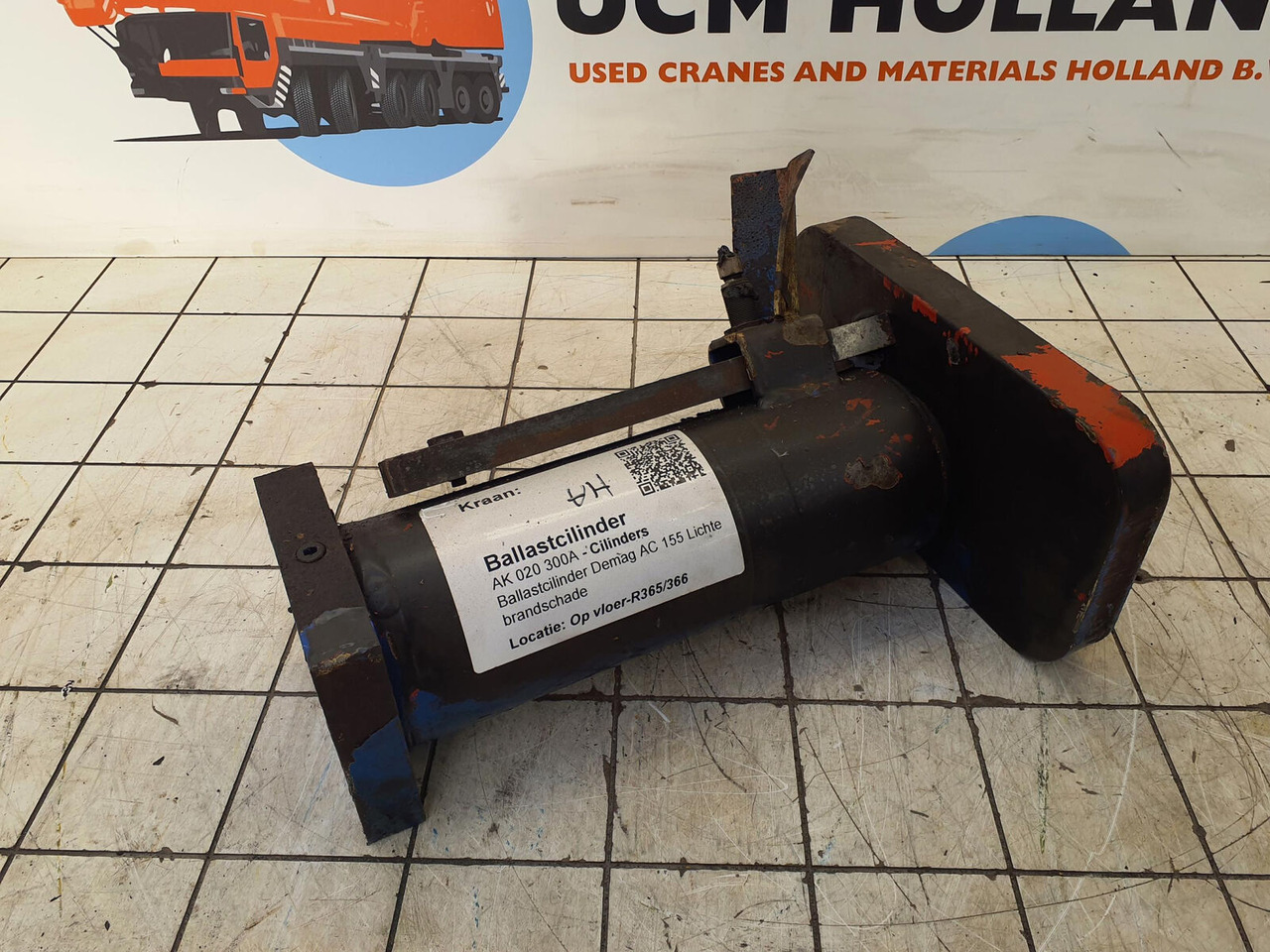 Terex AC 155 counterweight lift cylinder - Hydraulic cylinder for Mobile crane: picture 3 Terex AC 155 counterweight lift cylinder - Hydraulic cylinder for Mobile crane: picture 3
