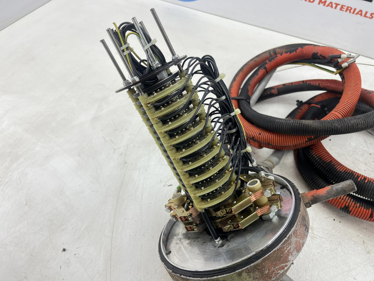 Electrical system for Mobile crane Terex AC 155 slip ring assy: picture 7