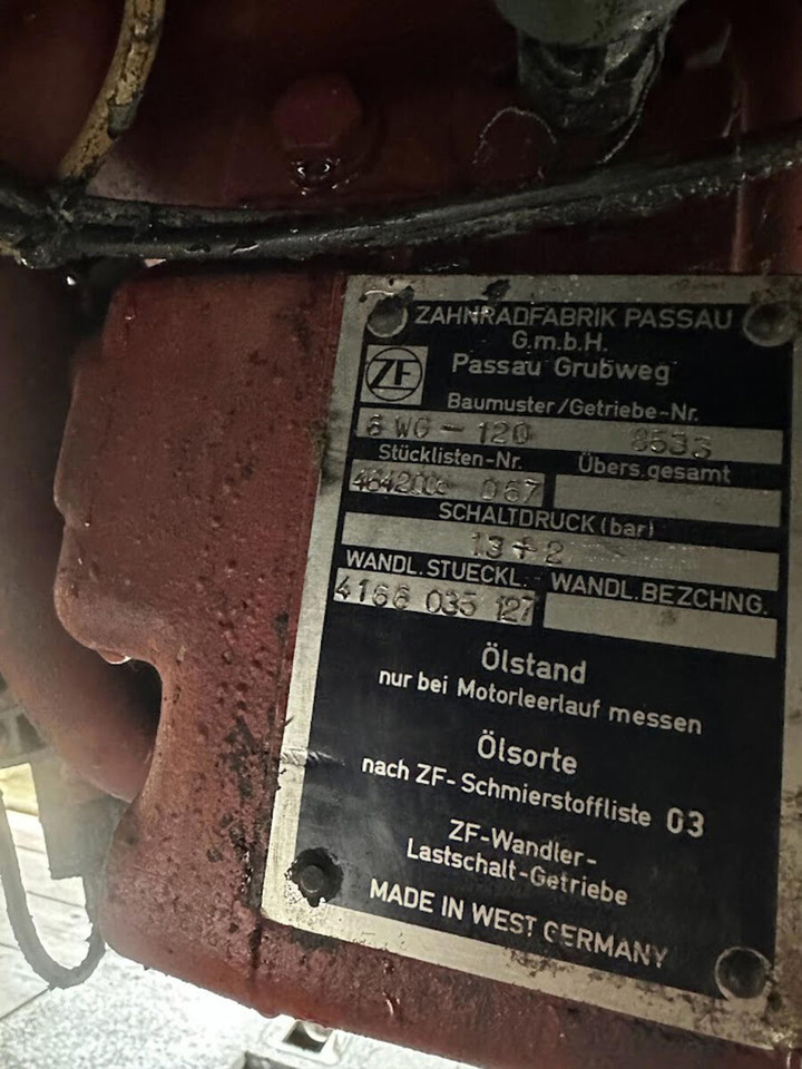 ZF KMK 2025 gearbox 6WG120 - Gearbox for Mobile crane: picture 3 ZF KMK 2025 gearbox 6WG120 - Gearbox for Mobile crane: picture 3