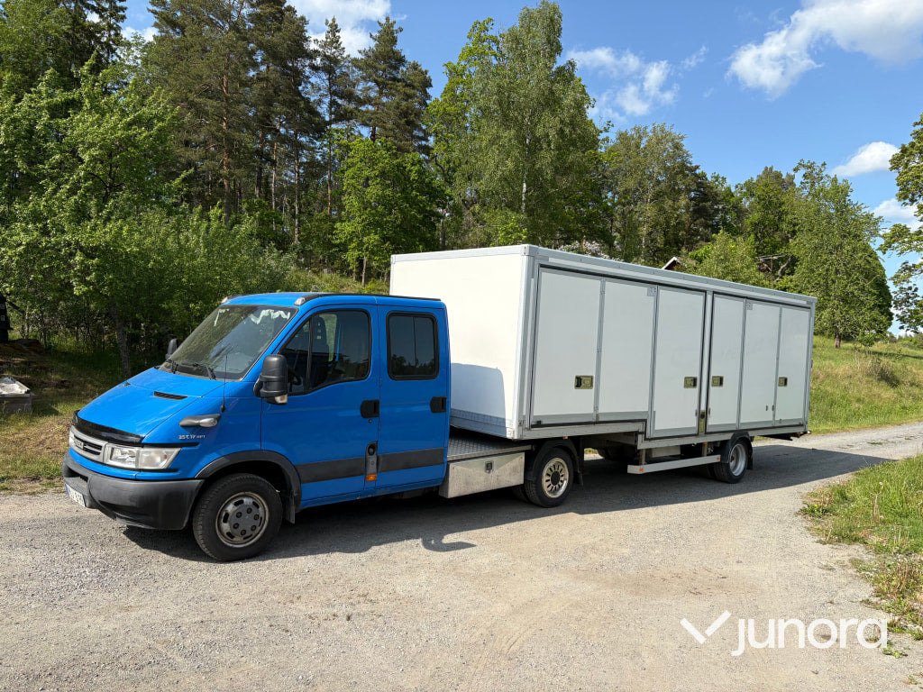 Iveco Daily lastbil inkl. trailer - Mini artic tractor unit, Crew cab van: picture 1 Iveco Daily lastbil inkl. trailer - Mini artic tractor unit, Crew cab van: picture 1