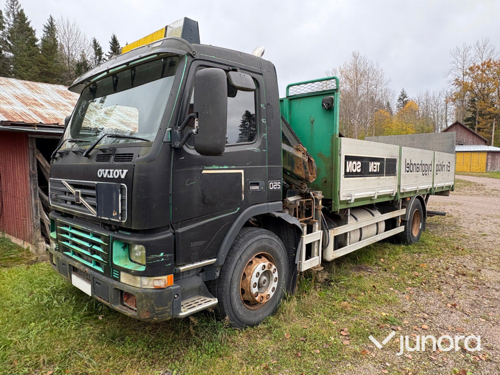 Kranbil - Volvo FM7 4*2 - Dropside/ Flatbed truck, Crane truck: picture 1 Kranbil - Volvo FM7 4*2 - Dropside/ Flatbed truck, Crane truck: picture 1