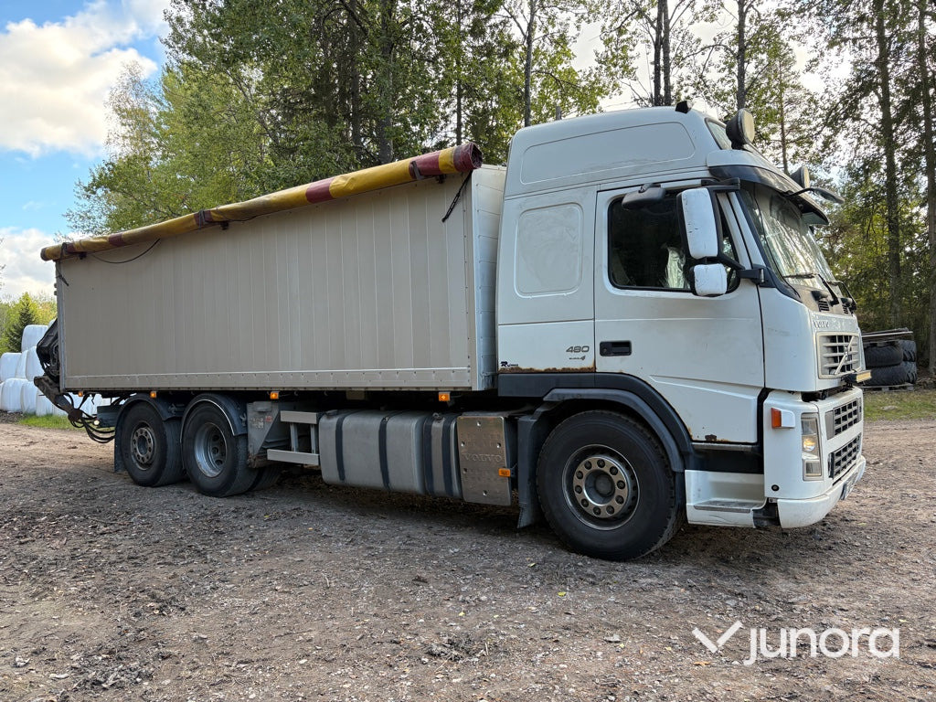 Lastbil Volvo FM-480 6*2 med lyftkran - Dropside/ Flatbed truck, Crane truck: picture 4 Lastbil Volvo FM-480 6*2 med lyftkran - Dropside/ Flatbed truck, Crane truck: picture 4