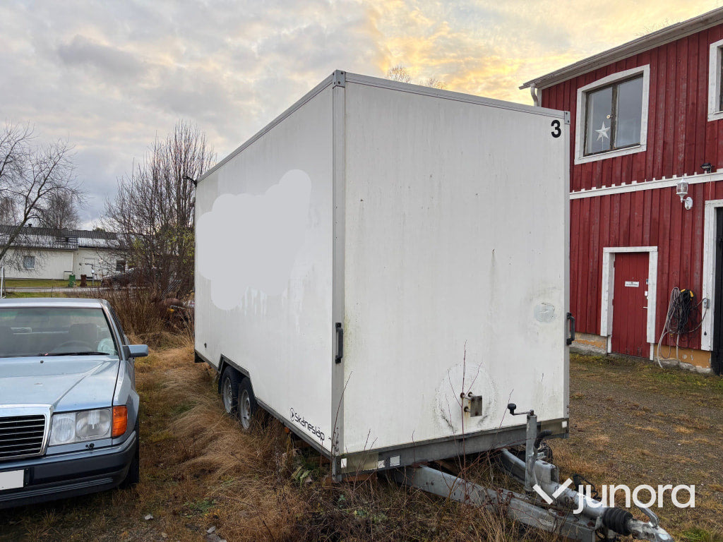 Skåpsläp - Hapert K - Closed box trailer: picture 3 Skåpsläp - Hapert K - Closed box trailer: picture 3