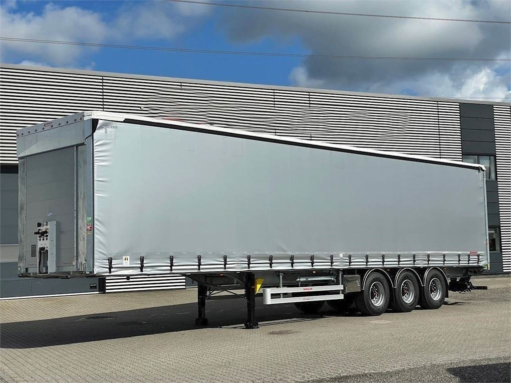 Hangler 3-aks - 2500 kg Zepro lift + Hævetag  - Curtainsider semi-trailer: picture 3 Hangler 3-aks - 2500 kg Zepro lift + Hævetag  - Curtainsider semi-trailer: picture 3