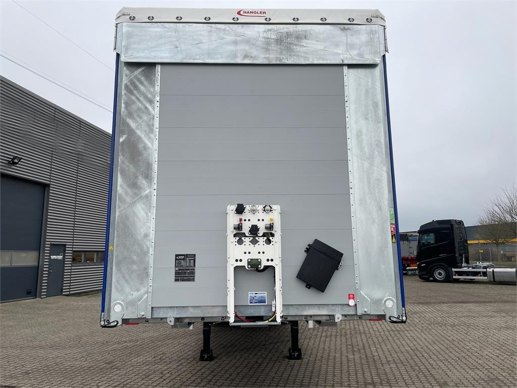Hangler 3-aks Hævetag + Foldeslæde lift  - Curtainsider semi-trailer: picture 5 Hangler 3-aks Hævetag + Foldeslæde lift  - Curtainsider semi-trailer: picture 5