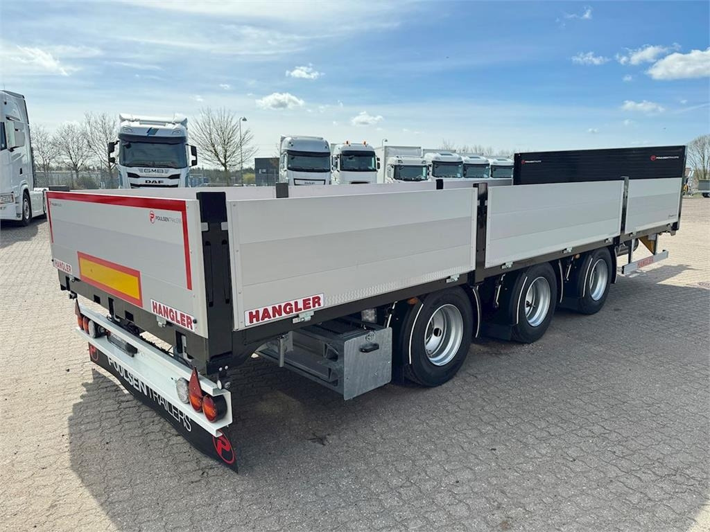 Hangler 3-aks kærre alu-sider + alu-ramper - Dropside/ Flatbed trailer: picture 4 Hangler 3-aks kærre alu-sider + alu-ramper - Dropside/ Flatbed trailer: picture 4