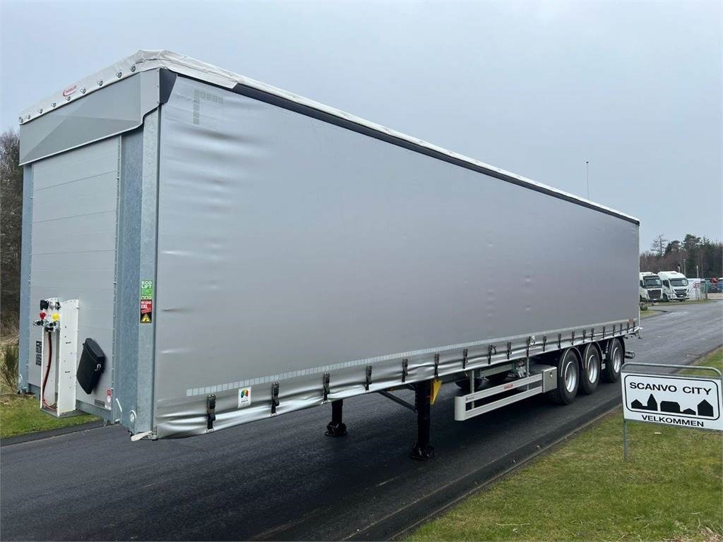 Hangler SDS-H 450 SCANDIC - hævetag - hæve aksel - truck b  - Curtainsider semi-trailer: picture 2 Hangler SDS-H 450 SCANDIC - hævetag - hæve aksel - truck b  - Curtainsider semi-trailer: picture 2