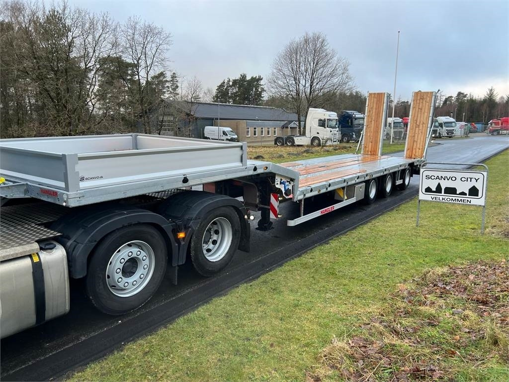 Hangler SDS-H 510-T 3-aks maskintrailer - dobbelt ramper  - Low loader semi-trailer: picture 1 Hangler SDS-H 510-T 3-aks maskintrailer - dobbelt ramper  - Low loader semi-trailer: picture 1
