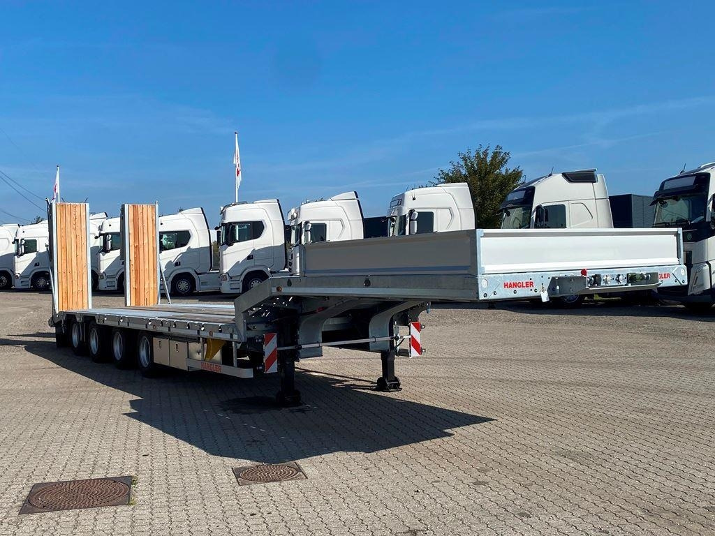 Hangler SVS 580 4 akslet galvaniseret  - Low loader semi-trailer: picture 2 Hangler SVS 580 4 akslet galvaniseret  - Low loader semi-trailer: picture 2