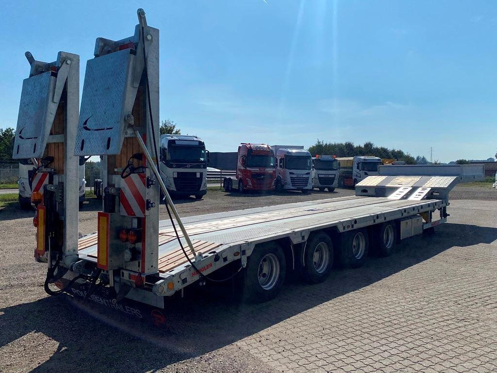 Hangler SVS 580 4 akslet galvaniseret  - Low loader semi-trailer: picture 1 Hangler SVS 580 4 akslet galvaniseret  - Low loader semi-trailer: picture 1