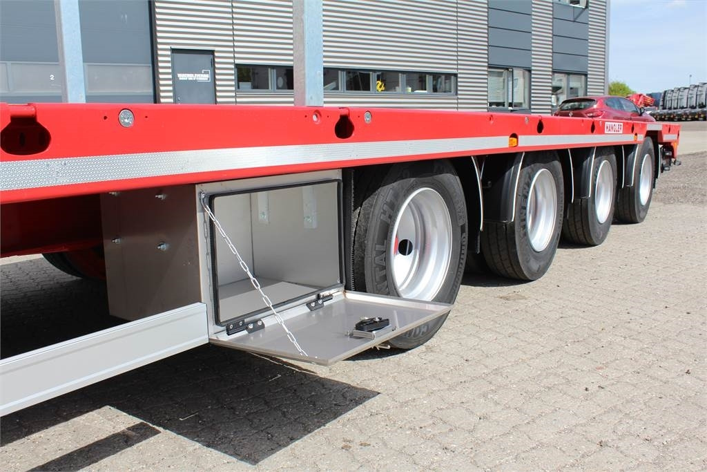 Low loader semi-trailer Hangler SVS 580 T 4 akslet nedbygget: picture 8